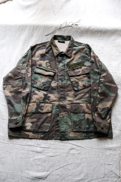 포터 클래식 Porter Classic - Aloha Camouflage Military Jacket - Camouflage